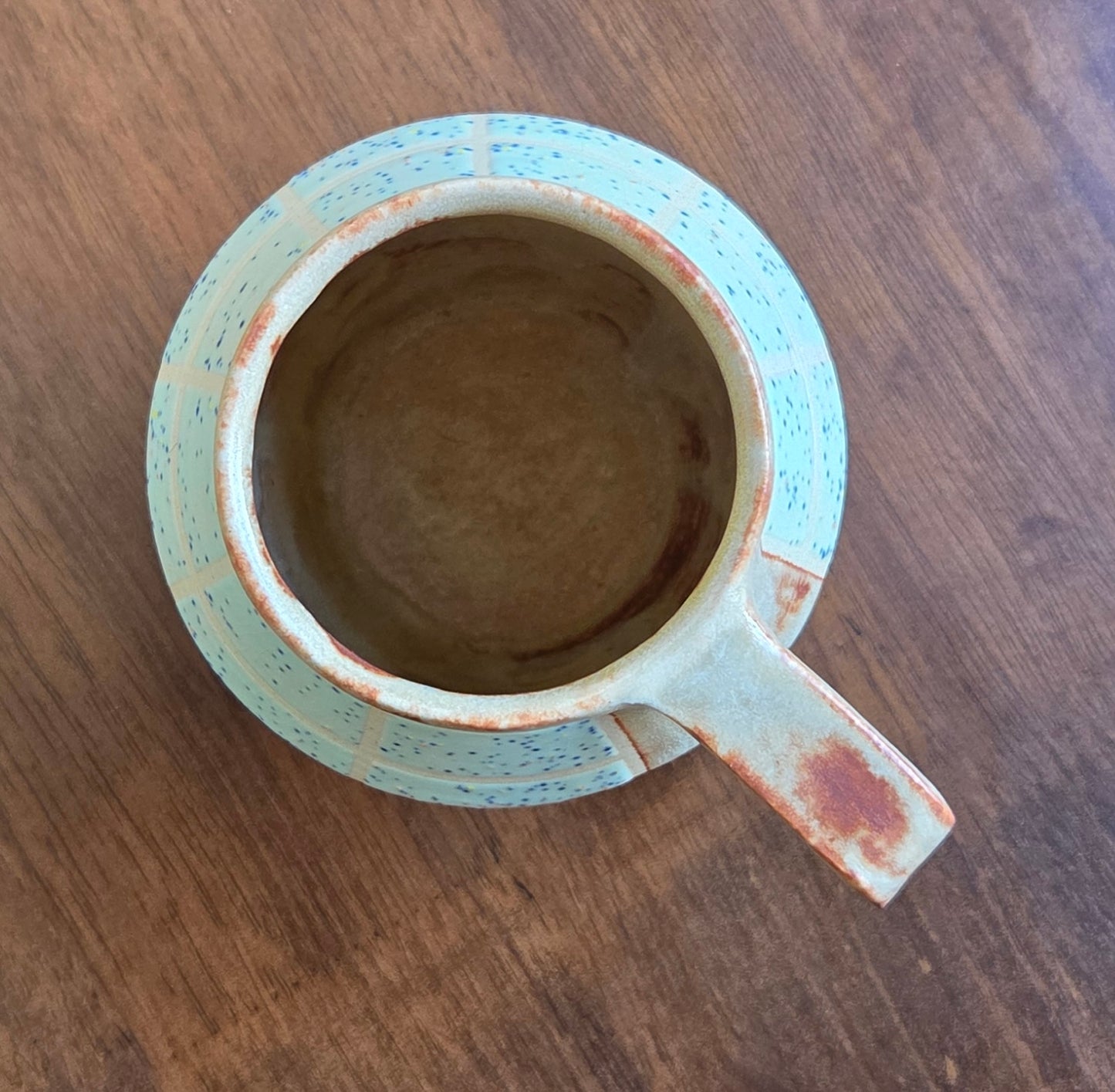 Groove Mug (Mint Speck)