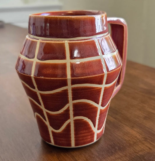 Groove Mug (Rust)